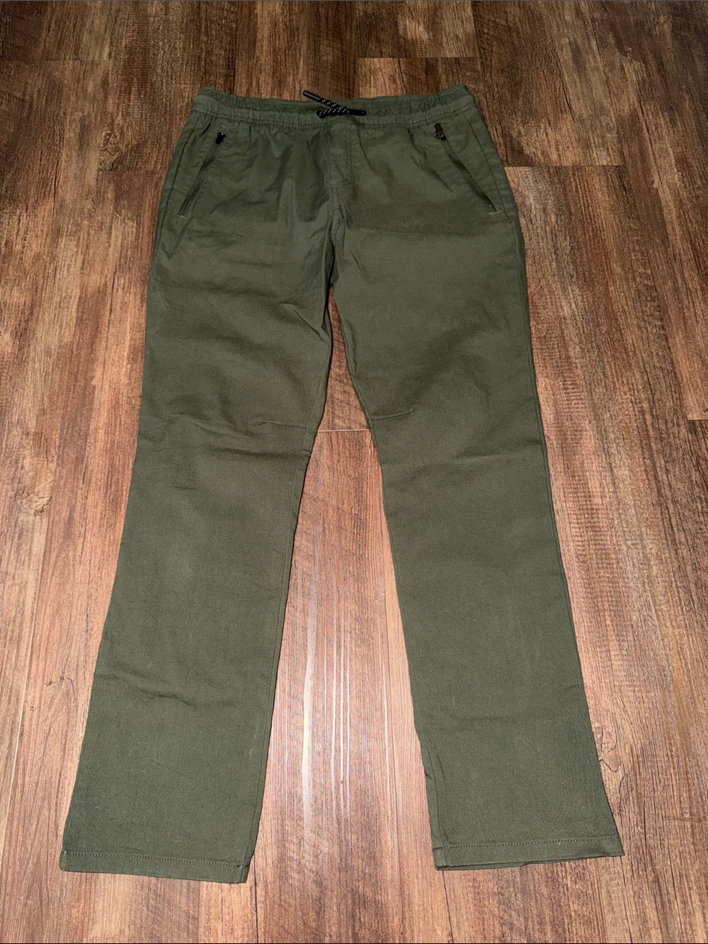 Boys Cat & Jack olive pants stretch size 14 worn once